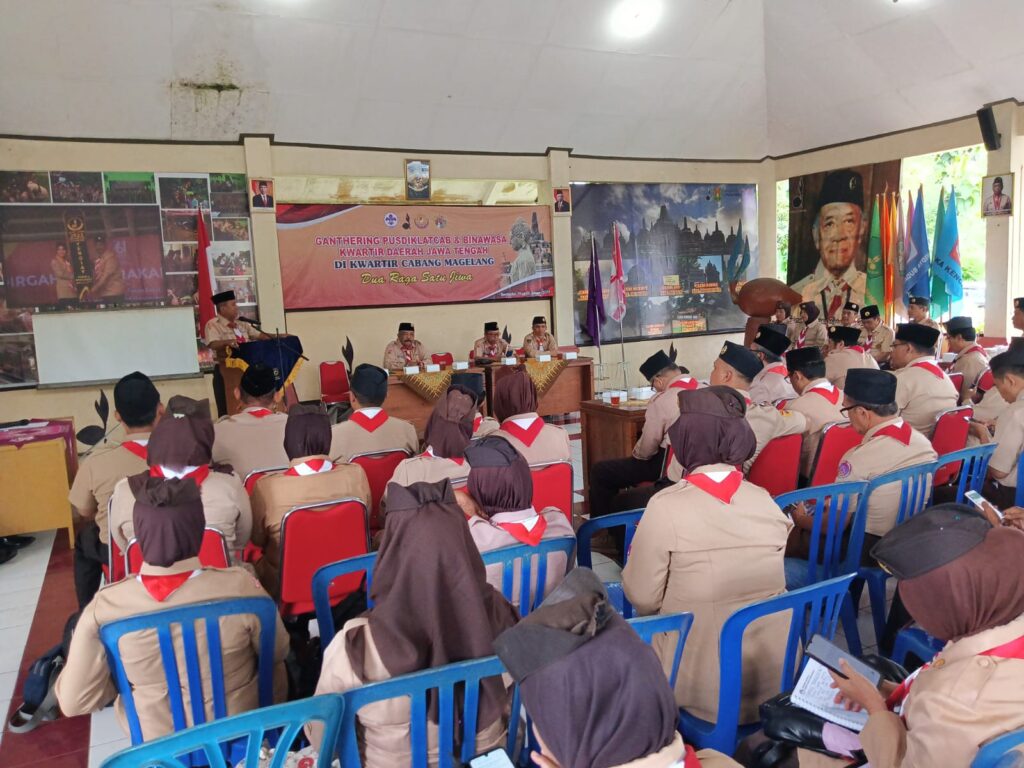 GROBOGAN KIRIM PESERTA GATHERING BINAWASA DAN PUSDIK