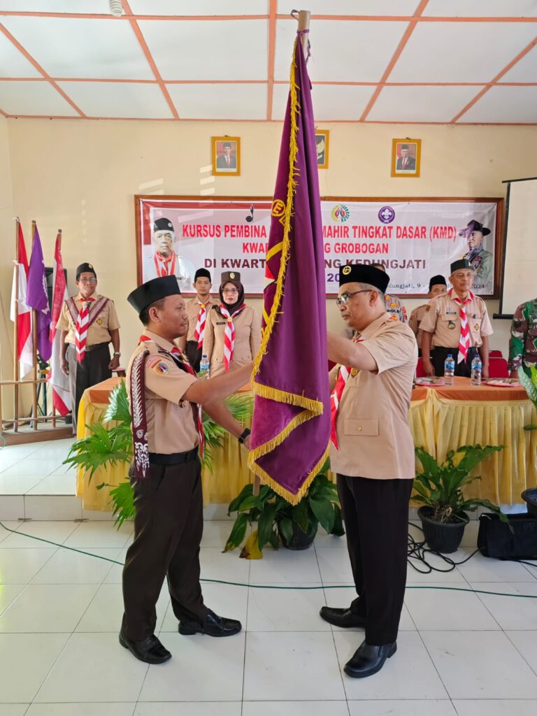 BUKA PENDIDIKAN PEMBINA PRAMUKA, KETUA KWARCAB GROBOGAN PESANKAN KEMANDIRIAN