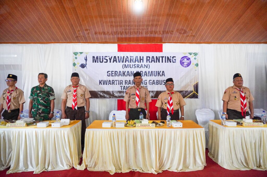 MUSRAN GERAKAN PRAMUKA GABUS, SUNARTO TERPILIH SEBAGAI KETUA KWARRAN